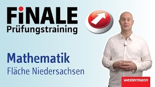 Flächeninhalt Maßstab Matheaufgabe quotFläche Niedersachsenquot [upl. by Kalam]