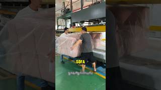 Inovasi Pengemasan Sofa di Cina❗😲 shorts shortvideo [upl. by Eseryt303]