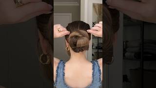 EASY amp ELEGANT LOW BUN HAIR TUTORIAL [upl. by Crain]