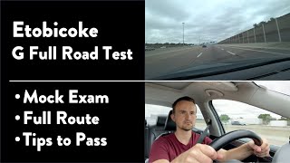 Etobicoke G Full Road Test  Full Route amp Tips on How to Pass Your Driving Test [upl. by Male]