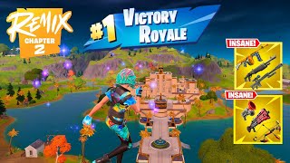 100 Kill Solo Vs Squads Wins Gameplay Full Game Fortnite Chapter 2 Remix Ps4 Controller [upl. by Addiel314]