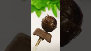 Chocolate lollipop with chocolate fill candy popsicle shortslolipopchocolate [upl. by Anialram]