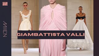 GIAMBATTISTA VALLI SPRING SUMMER 2025 Fashion Show PFW [upl. by Gelasias]