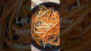 Carrots Salad easyrecipe healthyfood carrot mango food love vegan [upl. by Home]