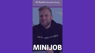 Minijob  Das musst du als Arbeitgeber beachten  Kontist Steuerberatung [upl. by Gyimah]