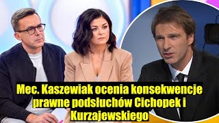 Mec Kaszewiak o możliwych konsekwencjach za podsłuchy u Cichopek i Kurzajewskiego [upl. by Amarillas337]