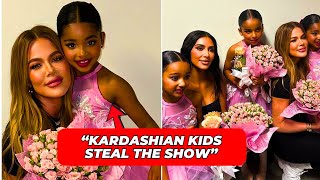 Khloé and Kim Kardashian Cheer on True Chicago and Dream at Adorable Dance Recital [upl. by Avron31]