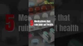 Top 5 Medicines That Ruin Your Gut Health  Dietician Komal Agarwal  shorts ytshorts guthealth [upl. by Iana]