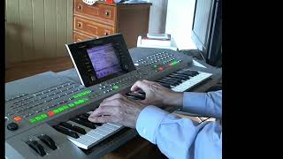 Touchez Pas Au Grisbi performed on Yamaha Tyros 2 [upl. by Ormand945]