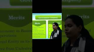 merits demerits govtcompany organisation commerce students success education shortsfeed yt [upl. by Jacintha]