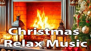 Christmas Jazz Piano Live 🎶🎄 Relaxing Instrumental Music with Fireplace Sounds  Holiday Vibes [upl. by Ilajna]