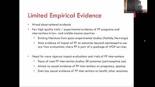 Mahesh Karra The Causal Impact of Family Planning in Urban Malawi Some Experimental Findings [upl. by Nylia]