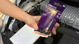 How To Replace Prius Headlight 20102014 [upl. by Annairdna]