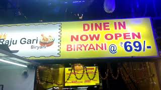 69 Rupees Biryani In HYDERABAD [upl. by Nonah728]