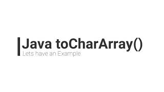 How to use Split Substring and toCharArray for Beginners in Java [upl. by Taite73]