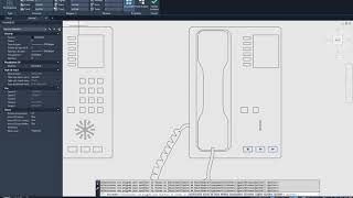 Autocad Réseau Étirer et Mesurer distance [upl. by Akcirehs]