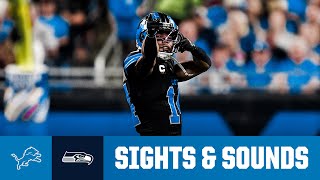 AmonRa St Brown micd up  Extended Sights and Sounds Lions vs Seahawks  2024 Week 4 [upl. by Tally]