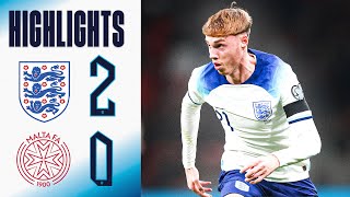 England 20 Malta  Three Lions Continue Unbeaten Run At Wembley  Highlights [upl. by Bolten]