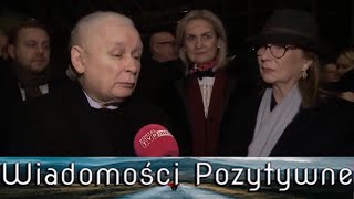 U boku Jarosława Kaczyńskiego kogoś zabrakło Pojawił się za to niespodziewany gość [upl. by Leakcim]