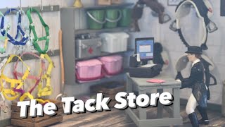 The Tack Store  Schleich Model RolePlay Skit [upl. by Ahsenrat813]