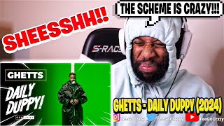 UK WHAT UP🇬🇧 ITS ALBUM TIME Ghetts  Daily Duppy  GRM Daily 2024 REACTION [upl. by Ayrad]