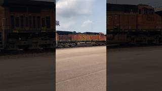 BNSF Sights amp Sounds Aberdeen SD Rail Yard youtubeshorts shorts shortvideorailway [upl. by Einahteb]