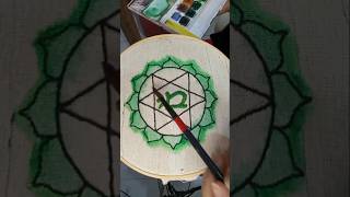 Anahata chakra embroidery anahata chakracorazon hechoamano bordado music [upl. by Terence]