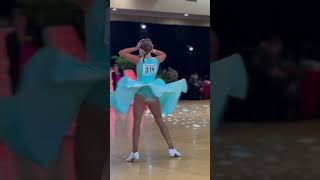 2024 Can Am Dancesport Gala Solo Jive Gaya ballroomdance dancevideo latin jive dancing [upl. by Xilef]