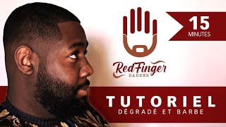 Tuto débutant  dégradé amp barbe simple  Cheveux afro [upl. by Veats748]