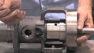 GormanRupp Rotary Gear Pump Mechanical Seal Removal [upl. by Gorlicki]