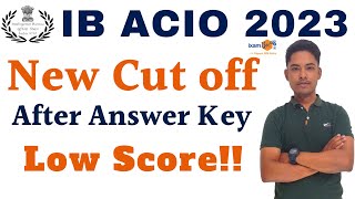 IB ACIO 2023 Exam Safe Score II After Answer Key II By Vikram Sir [upl. by Rennoc]