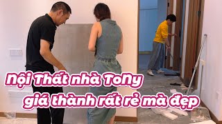 Trang Trí Nội Thất Ngôi Nhà ToNy Đã Xong Giá Thành Rất Rẻ Mà Đẹp [upl. by Notloc]