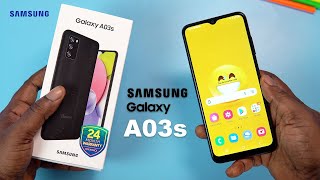 Samsung Galaxy A03S Unboxing and Review [upl. by Brezin]