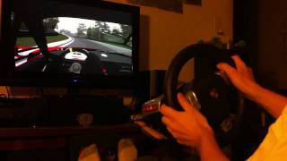 Forza 4 Nurburgring Nordscheife Simulation Steering with Fanatec Turbo S 900° Wheel [upl. by Patnode]