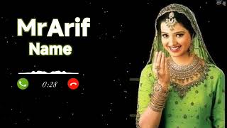 Mr Arif name ka phone ringtone new phone ringtone 2024 2024 ka phone ringtone🥰 [upl. by Felten]