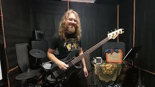 Highway To Hell from ACDC bass cover [upl. by Arual]