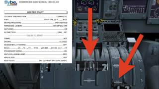 Q400 Flight BHXJER Before Start [upl. by Irroc]