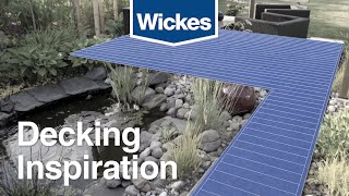 Decking and Landscaping Inspiration  Wickes [upl. by Kirchner724]