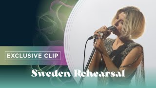 Cornelia Jakobs  Hold Me Closer  Exclusive Rehearsal Clip  Sweden 🇸🇪  Eurovision 2022 [upl. by Yablon250]