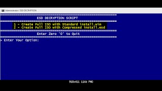 How to Create Bootable ISO from Windows 10 installesd File [upl. by Eiramanad]