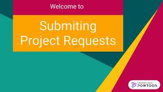 Project Requests in PPM Pro [upl. by Smada]