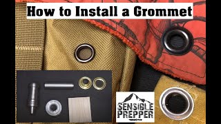 How to Install a Grommet [upl. by Lednyc]