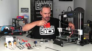 Tutorial de montaje Bondtech BMG en Prusa i3 Acrilic [upl. by Dorion519]