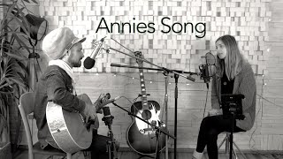 Annies Song  Live Cover by Nina amp Max John Denver [upl. by Ahsauqal998]