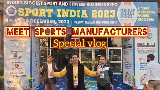 Exhibition on sporting goods and fitness business  Latest Sports Products at sports India Expo 2023 [upl. by Nathaniel594]