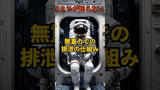 無重力での排泄の仕組み 宇宙規模 宇宙時代 雑学 [upl. by Elocon479]