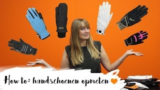 HOW TO rijhandschoenen voor paardrijden opmeten  1  Epplejeck [upl. by Rodie219]