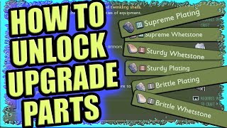 How To Unlock and Craft all the Upgrade Materials IN Grounded  Making Plates and Whetstones [upl. by Schoening38]