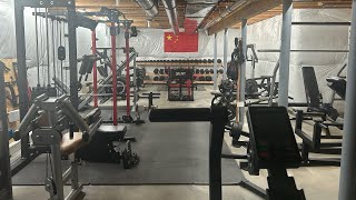 Update on the basement  home gym  home gym tour [upl. by Shanon661]