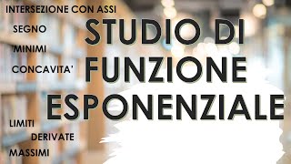 Studio di funzione ESPONENZIALE [upl. by Hilbert]